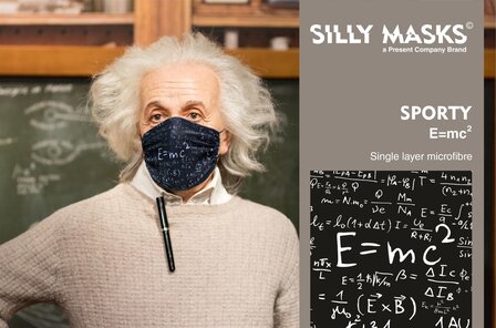 Silly Masks Sporty - E = mc²