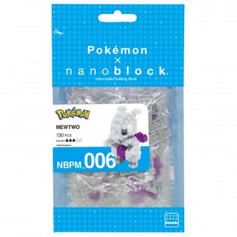 Nanoblock Pok&eacute;mon - Mewtwo