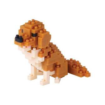 Nanoblock Dog - Golden retriever