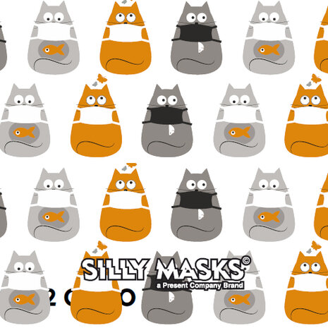 Silly cats mask 2
