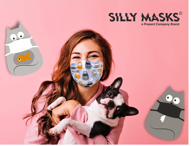 Silly cats mask 1