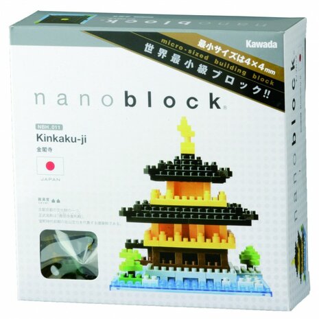 Nanoblock Monument - Kinkakuji Temple Japan 