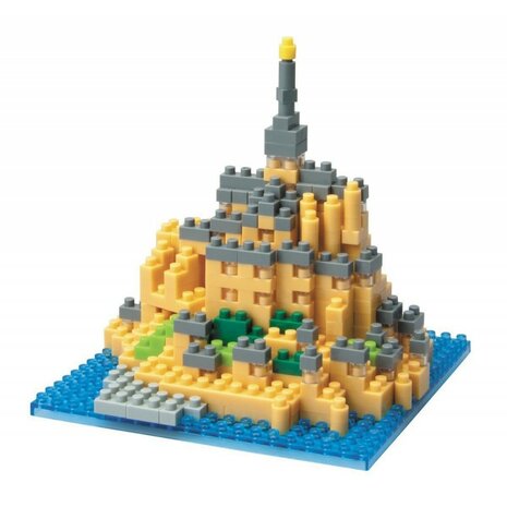 Nanoblock Monument - Mont Saint Michel France